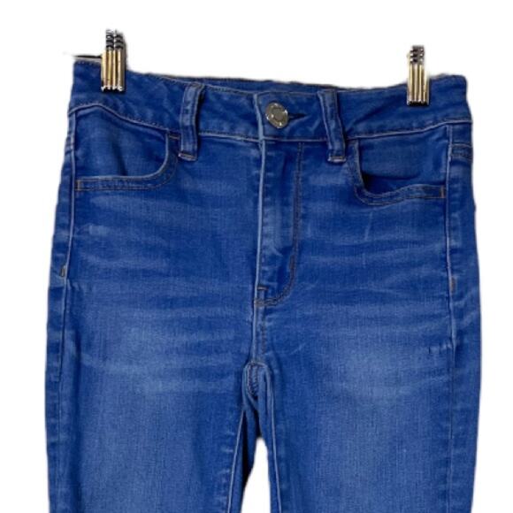 American Eagle Hi Rise Jegging Super Super Stretch Low Rise Women’s Size 00 - Picture 3 of 9